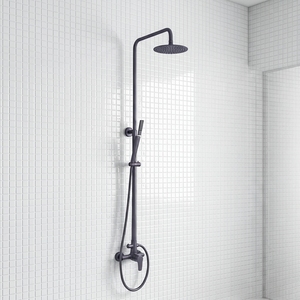 304 Stainless Steel Black Shower Set Commercial