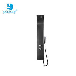 Gentory LED Stainless Steel Shower Panel Hydromassage GS022
