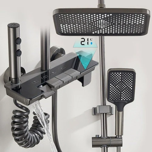NextGen 4 Function Digital Thermostatic Shower Set