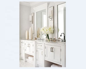 Luxury Custom Made Solid Wood Modern Bathroom Vanity