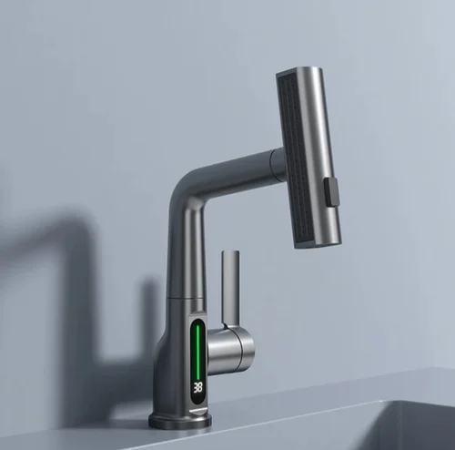Stainless Steel Pull Out Kitchen Faucet