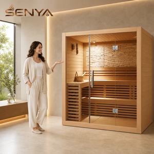 Canadian Hemlock Timber Solid Wood Far Infrared Sauna Room