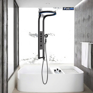 Modern 5 in 1 Stainless Steel Massage Shower System