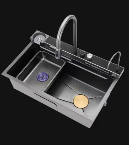 NextGen Digital Display Integrated Waterfall Sink