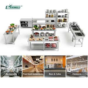Custom OEM ODM One-stop Stainless Steel Worktable Combination Products
