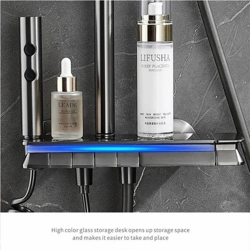 NextGen Classic Brass Thermostatic Shower Set