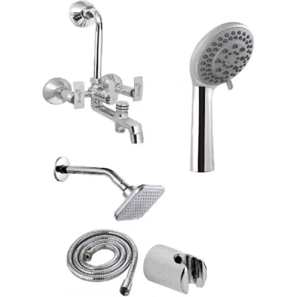 Rectangular Shower Set angle view