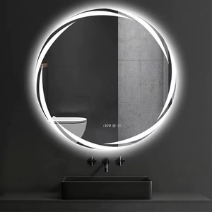 Hot Sale Intelligent Mirror Large Anti-Fog Smart Mirror Backlit LED Touch Screen Makeup Lights Wall Hanging Glass Home