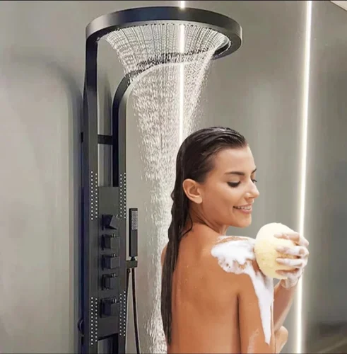 Deluxe Solid Brass Shower Panel