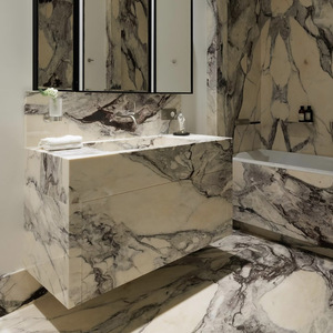 Luxury Marble Bathroom Vanity Stone Veneer
