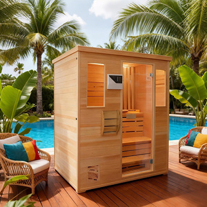 1-2 Person Far Infrared Dry Steam Sauna