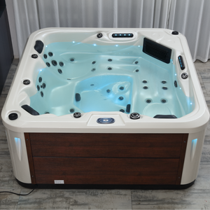 5 Person Hot Tub Bluetooth Outdoor Hydrotherapy Spa Pool